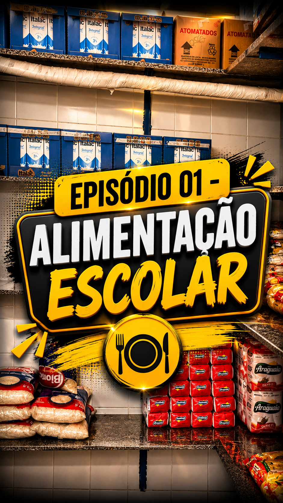 Episódio 01 - Alimentação Escolar, o que acham da alimentação da creche? | Professor vereador Valdson José - Formosa Goiás